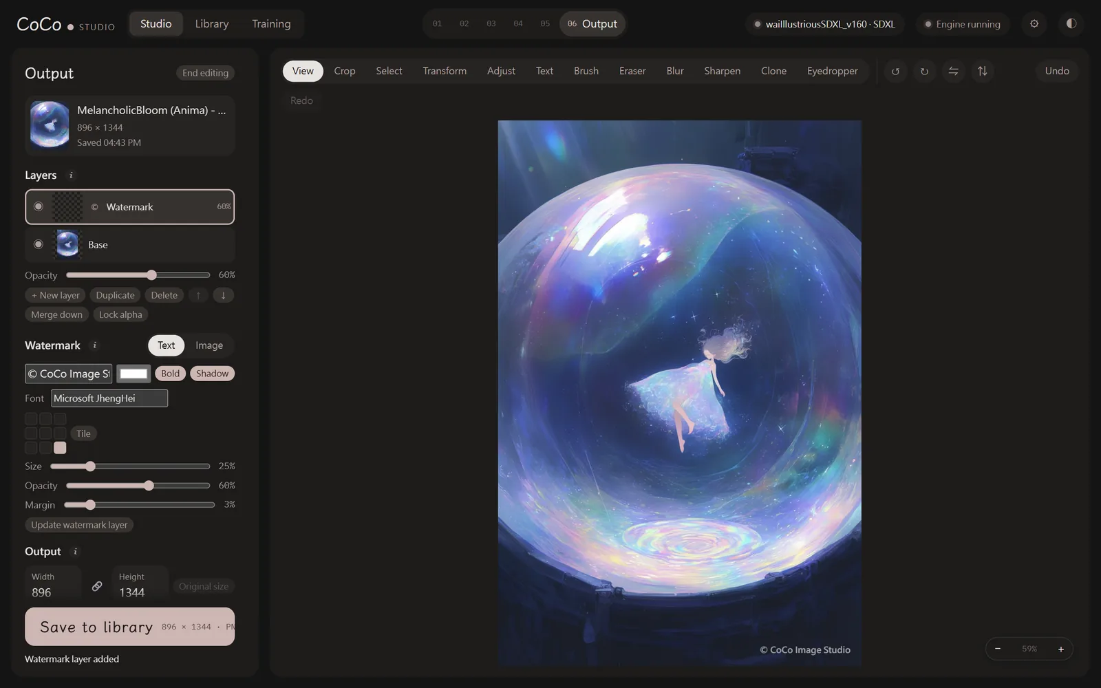 Layer editor